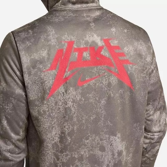 Nike Men’s Black Therma-Fit Story Pack Full Zip Training Hoodie Cave Stone XXL - Picture 6 of 16